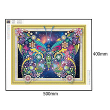Load image into Gallery viewer, Butterfly 40x50cm(canvas) beautiful special shaped drill diamond painting
