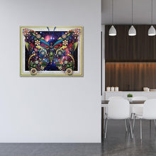 Load image into Gallery viewer, Butterfly 40x50cm(canvas) beautiful special shaped drill diamond painting
