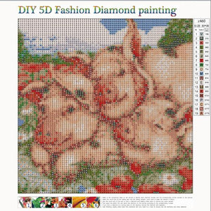 Pink Pig 30x30cm(canvas) full round drill diamond painting