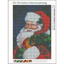 Load image into Gallery viewer, Santa Claus 40x30cm(canvas) full round drill diamond painting
