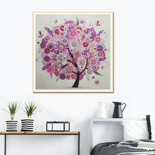 Load image into Gallery viewer, Tree 30x30cm(canvas) beautiful special shaped drill diamond painting
