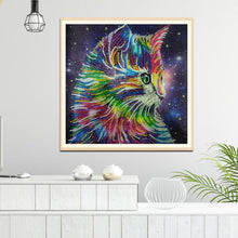 Load image into Gallery viewer, Multi Cat 30x30cm(canvas) beautiful special shaped drill diamond painting
