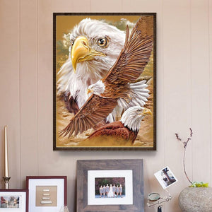 Eagle 40x30cm(canvas) full round drill diamond painting