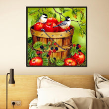 Load image into Gallery viewer, Fruits Birds 30x30cm(canvas) full round drill diamond painting
