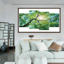 Load image into Gallery viewer, 4pcs Big Tree 80x40cm(canvas) full round drill diamond painting
