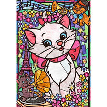 Load image into Gallery viewer, Cartoon Cat 40x30cm(canvas) full round drill diamond painting
