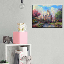 Load image into Gallery viewer, Gorgeous Castle 40x30cm(canvas) full round drill diamond painting

