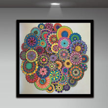 Load image into Gallery viewer, Colorful Pattern 30x30cm(canvas) full round drill diamond painting
