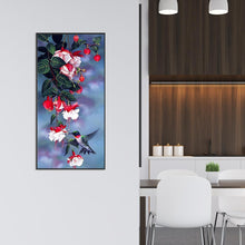 Load image into Gallery viewer, Magpie Flower 50x25cm(canvas) full round drill diamond painting
