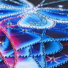 Load image into Gallery viewer, Fantasy Butterfly 30x30cm(canvas) beautiful special shaped drill diamond painting
