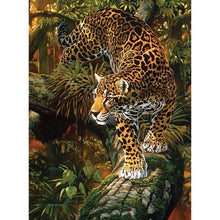 Load image into Gallery viewer, Tiger 40x30cm(canvas) full round drill diamond painting
