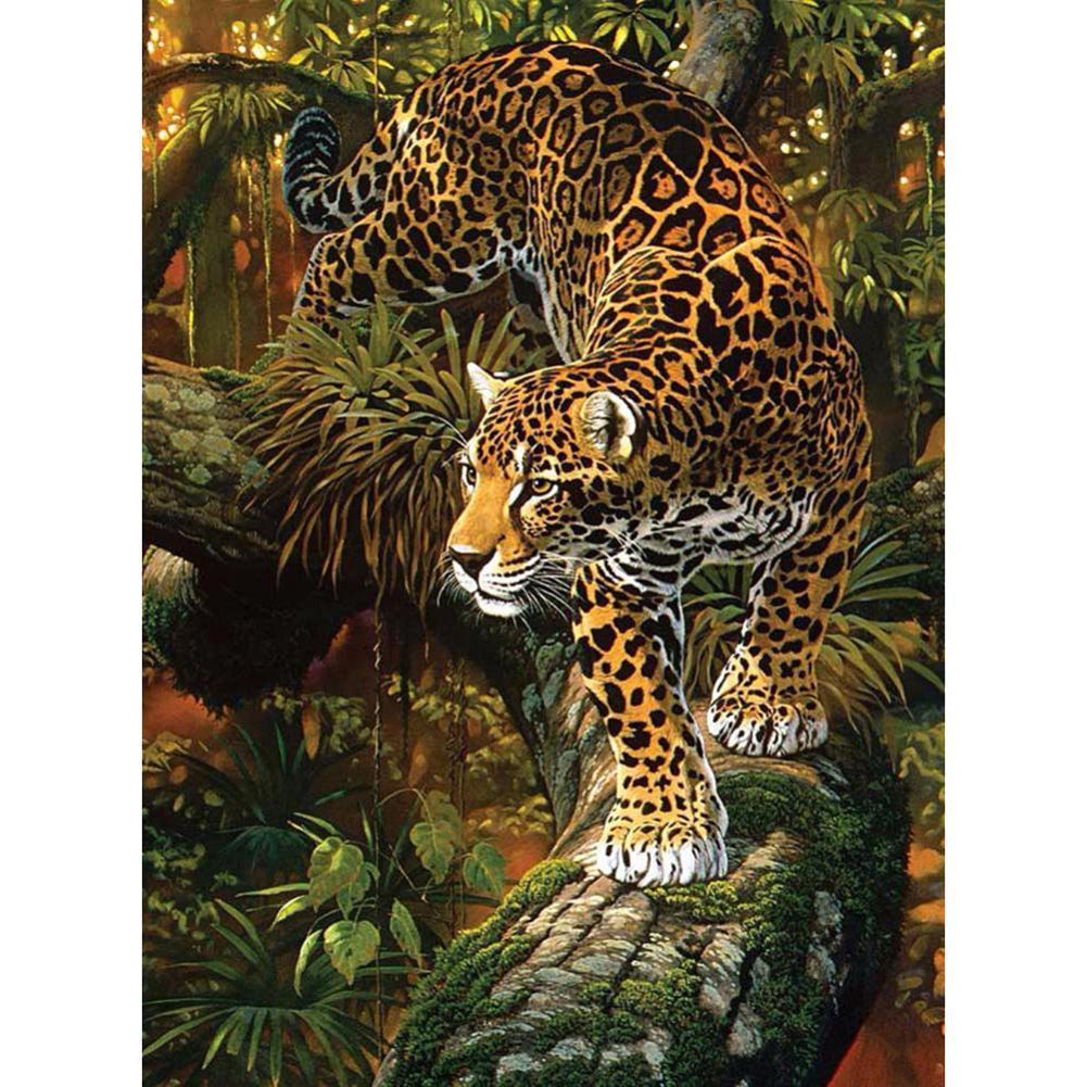 Tiger 40x30cm(canvas) full round drill diamond painting