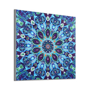 Flower 30x30cm(canvas) beautiful special shaped drill diamond painting