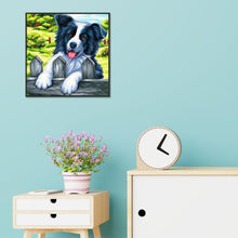 Load image into Gallery viewer, Cartoon Dog 30x30cm(canvas) full round drill diamond painting
