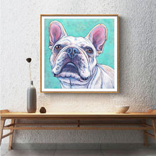 Load image into Gallery viewer, Cute Dog 30x30cm(canvas) full round drill diamond painting
