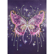 Load image into Gallery viewer, Butterfly 30x40cm(canvas) beautiful special shaped drill diamond painting
