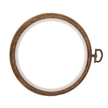 Load image into Gallery viewer, Plastic Frame Embroidery Hoop Ring Circle Round Loop for Craft Cross Stitch
