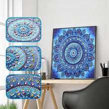 Load image into Gallery viewer, Warm Flower 25x25cm(canvas) beautiful special shaped drill diamond painting
