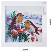 Load image into Gallery viewer, Spring Birds 30x30cm(canvas) beautiful special shaped drill diamond painting
