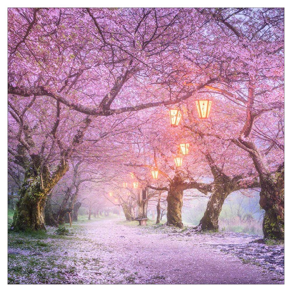 Scenery 30x30cm(canvas) full round drill diamond painting