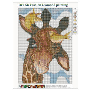 Deer 30x40cm(canvas) full round drill diamond painting