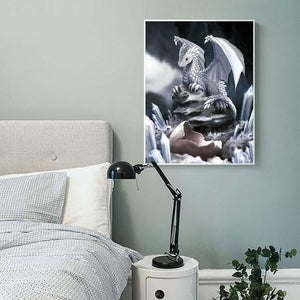 Dinosaur 30x40cm(canvas) full square drill diamond painting