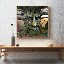 Load image into Gallery viewer, Tree and Man 30x30cm(canvas) full square drill diamond painting
