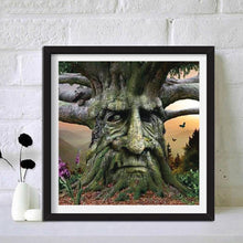Load image into Gallery viewer, Tree and Man 30x30cm(canvas) full square drill diamond painting
