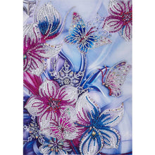 Load image into Gallery viewer, Flowers 30x40cm(canvas) beautiful special shaped drill diamond painting
