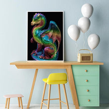 Load image into Gallery viewer, Colorful Dinosaur 30x40cm(canvas) full square drill diamond painting
