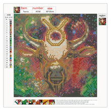 Load image into Gallery viewer, Taurus 30x30cm(canvas) full round drill diamond painting
