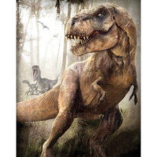 Load image into Gallery viewer, Dinosaur 30x40cm(canvas) full square drill diamond painting
