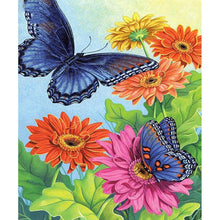 Load image into Gallery viewer, Butterfly 30x40cm(canvas) full round drill diamond painting
