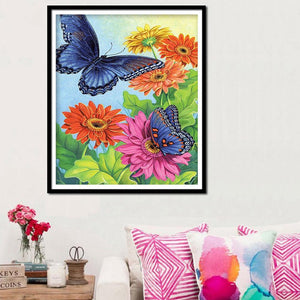 Butterfly 30x40cm(canvas) full round drill diamond painting