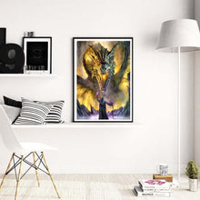 Load image into Gallery viewer, Dragon 30x40cm(canvas) full round drill diamond painting
