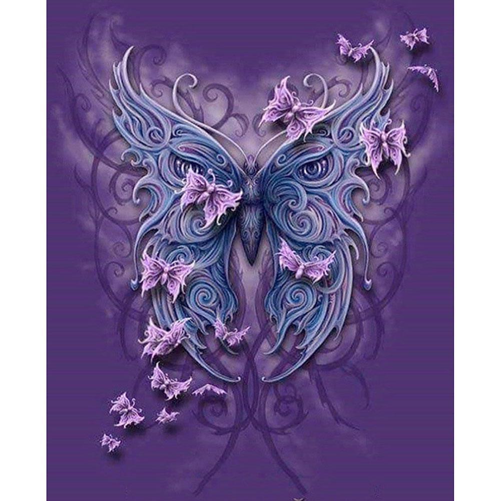 Butterfly 30x40cm(canvas) full square drill diamond painting