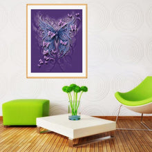Load image into Gallery viewer, Butterfly 30x40cm(canvas) full square drill diamond painting
