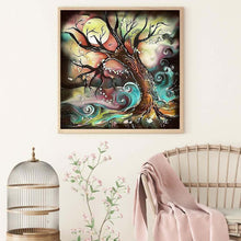 Load image into Gallery viewer, Tree 35x35cm(canvas) full round drill diamond painting
