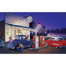 Load image into Gallery viewer, Gas Station 40x30cm(canvas) full square drill diamond painting
