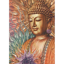 Load image into Gallery viewer, Buddha 30x40cm(canvas) full round drill diamond painting
