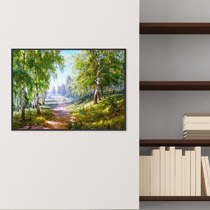 Landscape Tree 30x40cm(canvas) full round drill diamond painting