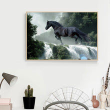 Load image into Gallery viewer, Running Horse 40x30cm(canvas) full round drill diamond painting
