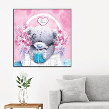 Load image into Gallery viewer, Bear 30x30cm(canvas) full round drill diamond painting
