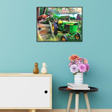 Load image into Gallery viewer, Farm Deer 40x30cm(canvas) full round drill diamond painting
