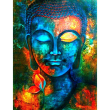 Load image into Gallery viewer, Retro Buddha 40x30cm(canvas) full round drill diamond painting

