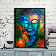 Load image into Gallery viewer, Retro Buddha 40x30cm(canvas) full round drill diamond painting
