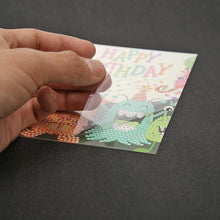 Load image into Gallery viewer, 6pcs Cartoon Greeting Cards DIY Diamond Painting Birthday Postcards Craft
