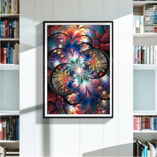 Load image into Gallery viewer, Colorful Flower 40x30cm(canvas) full round drill diamond painting
