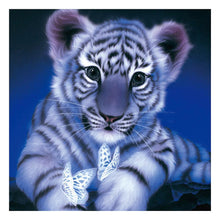 Load image into Gallery viewer, Tiger 30x30cm(canvas) full square drill diamond painting

