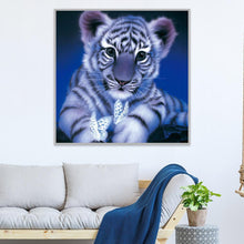 Load image into Gallery viewer, Tiger 30x30cm(canvas) full square drill diamond painting
